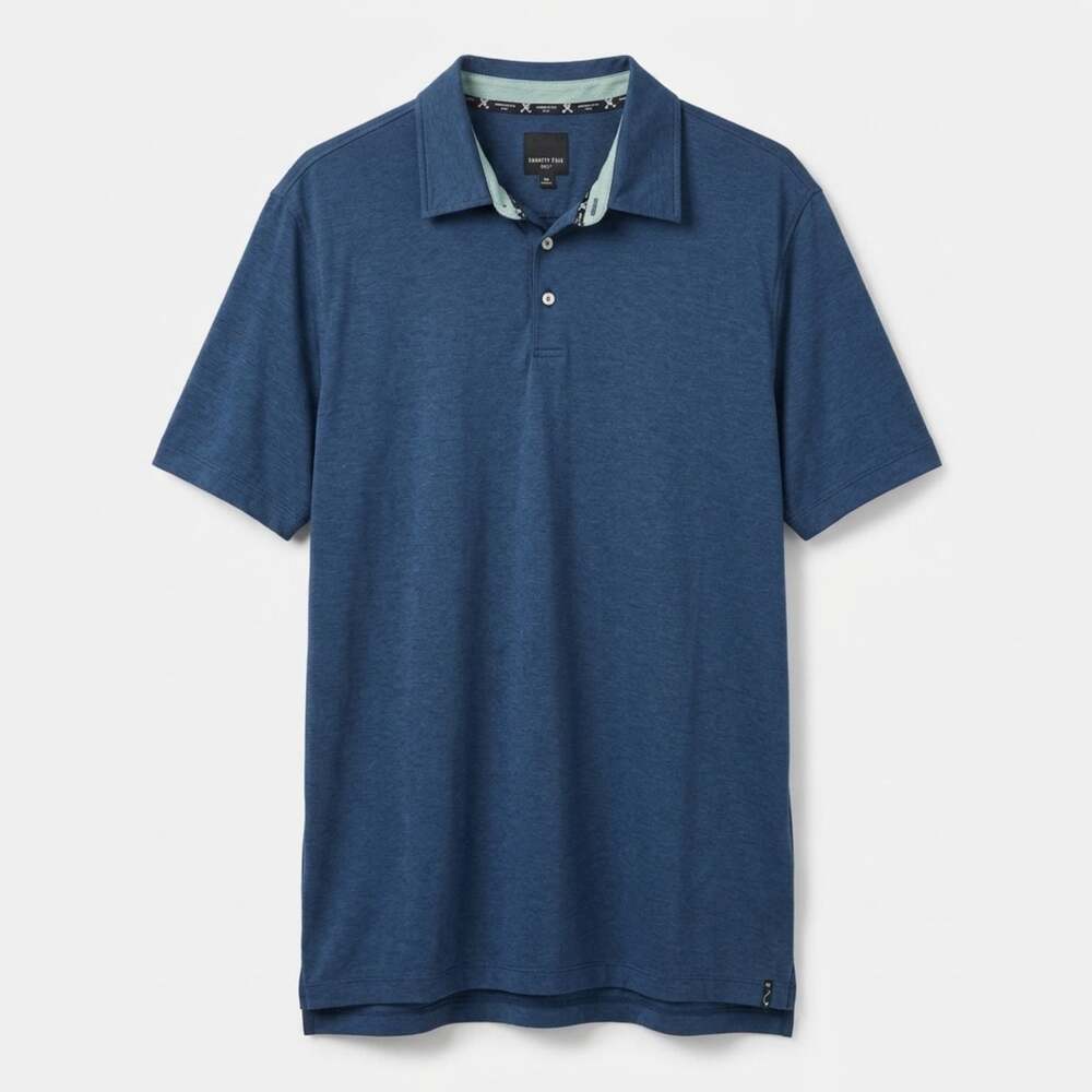 Kenneth Cole Golf Men's Blue Polo Shirt Size 2X
